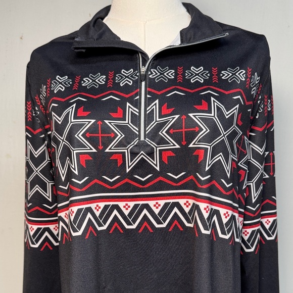 Krimson Klover “Snowbank” 1/4 Zip Base Layer Top Size XL - Picture 4 of 13